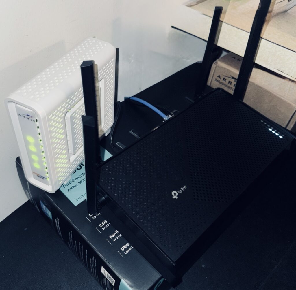 Residential cat 6 ethernet network (1GBPS+ WiFi7)