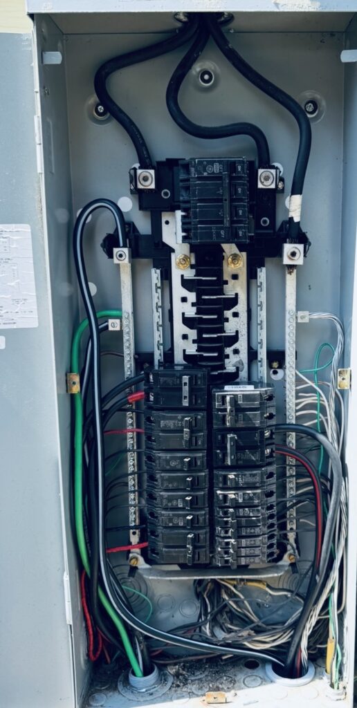 Residential 200 ampere 240 volt outdoor main panel bonding inspection and repairs/expert troubleshooting 